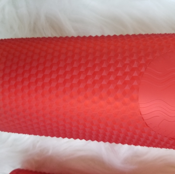 Starbucks 2021 Red Matte Bling Straw Tumbler - Picture 2 of 8